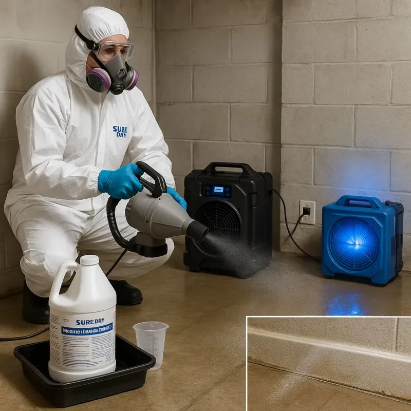 Sanitization and Odor Removal process in Calcium, NY