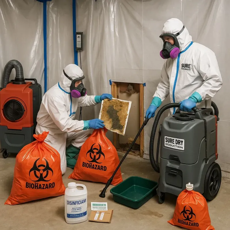 Contaminated Water Handling Protocols process in Calcium, NY