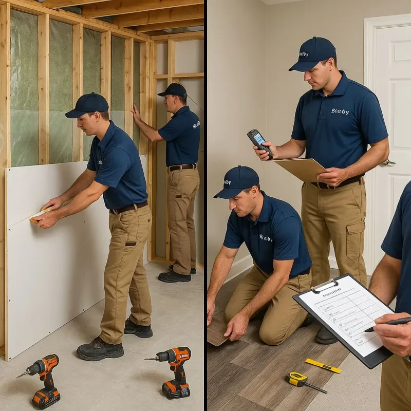 Repairs and Reconstruction process in Calcium, NY
